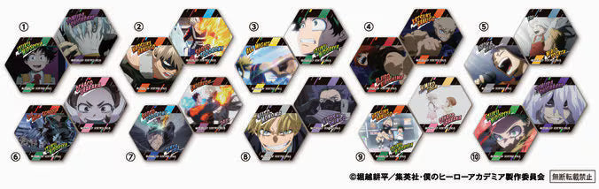 [MERCH] Kura Sushi Japan x My Hero Academia MHA Acrylic Stand / Can Badge