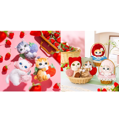 [Mofusand] mofusand MERCI STRAWBERRY mascot
