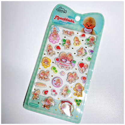 [Monchhichi] Candy Bonbon Sticker Set