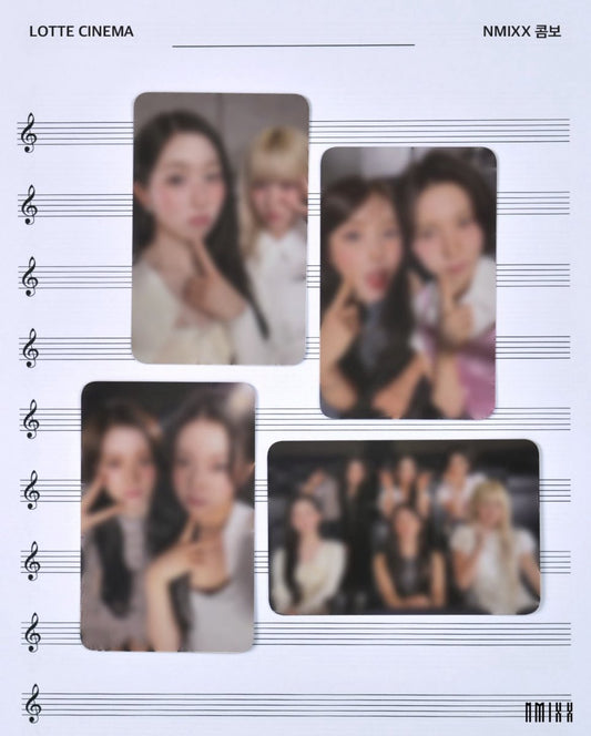 [PHOTOCARD] NMIXX KOREA EXCLUSIVE HEAVY SERENADE COLLAB LOTTE CINEMA
