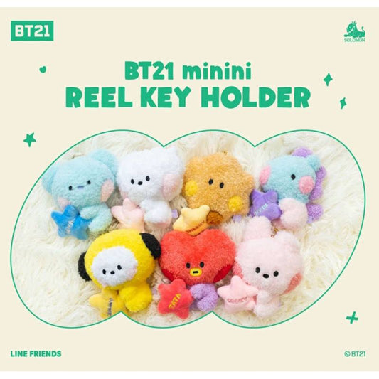 [MERCH] BT21 MININI REEL KEY Holder Mascot Keyring