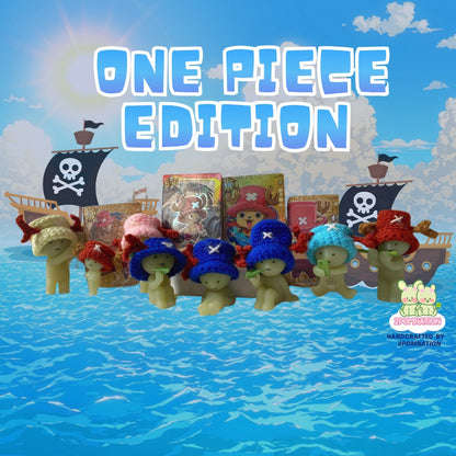 [2POM MADE | 1+1 EVENT] Smiski Figure - ONE PIECE LIMITED EDITION Hat Edition