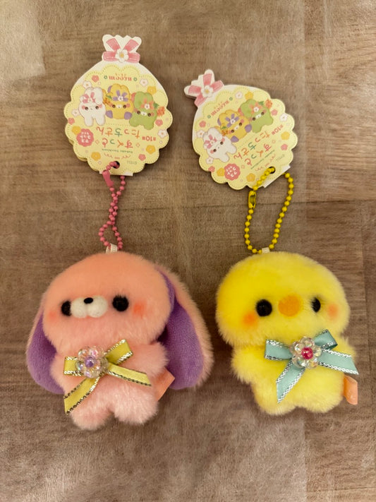 [Sukutto Tacchi-san] Plushie Keychain ~Bloom 💐