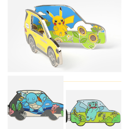 [Pokémon] Hyundai Motor Company Pokémon Random Metal Pin Badge (1 Piece)