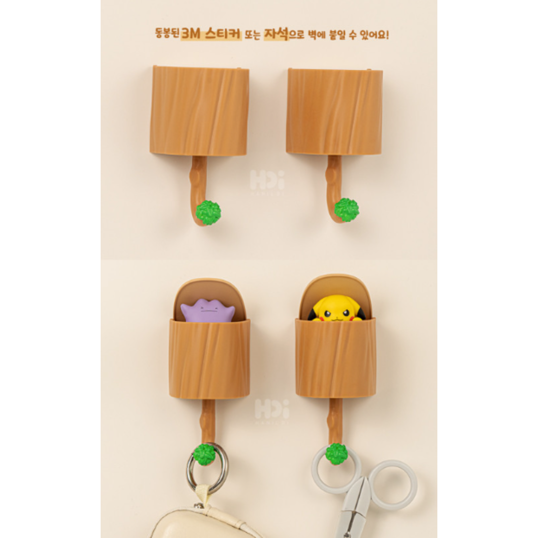 [Pokémon] Multi-purpose Hanger Pikachu Magnetic Ditto Magnetic Hanger - Set of 2