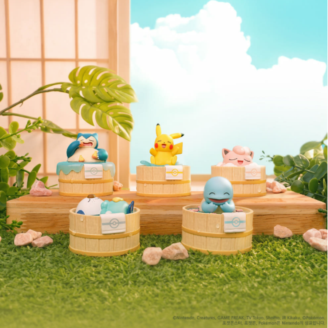 [POKEMON] Lotte Cinema Pokémon Hot Spring Figure