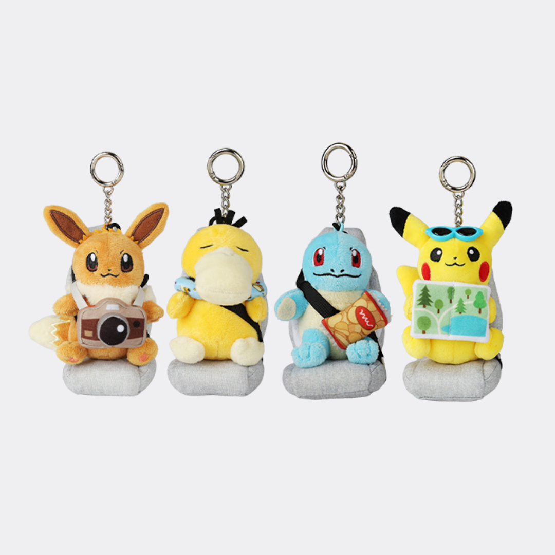 [Pokémon] Hyundai Motor Company Pokémon Random Plush Keychain (1 Piece)