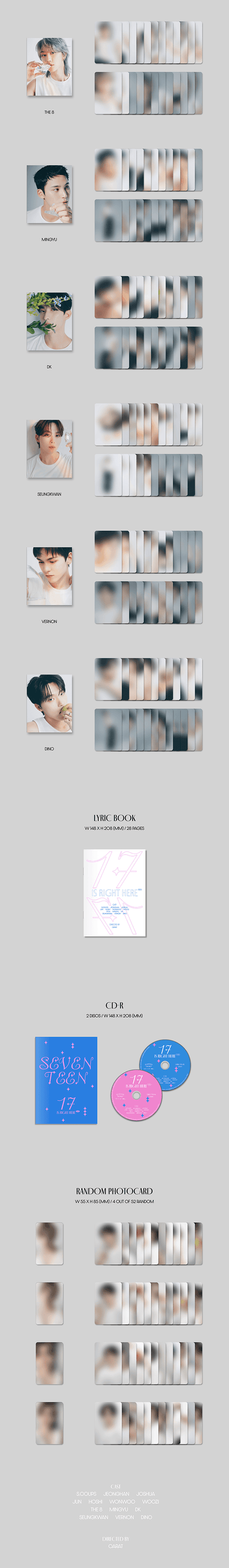 [ALBUM] Seventeen Album Brand New Sealed