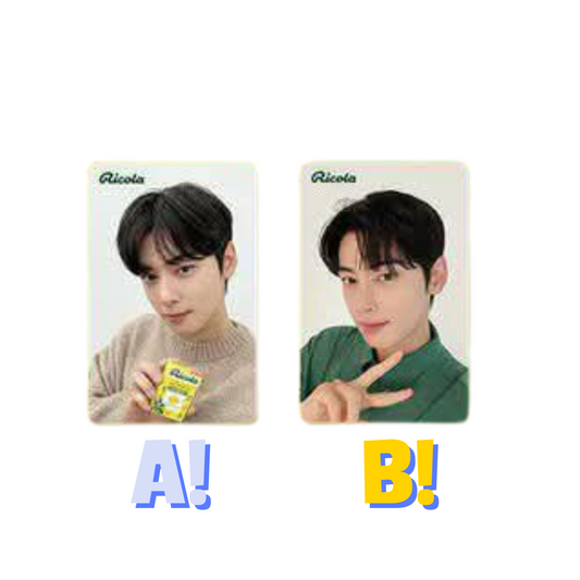 [PHOTOCARD] Astro Cha Eunwoo Ricola Japan Holographic PC