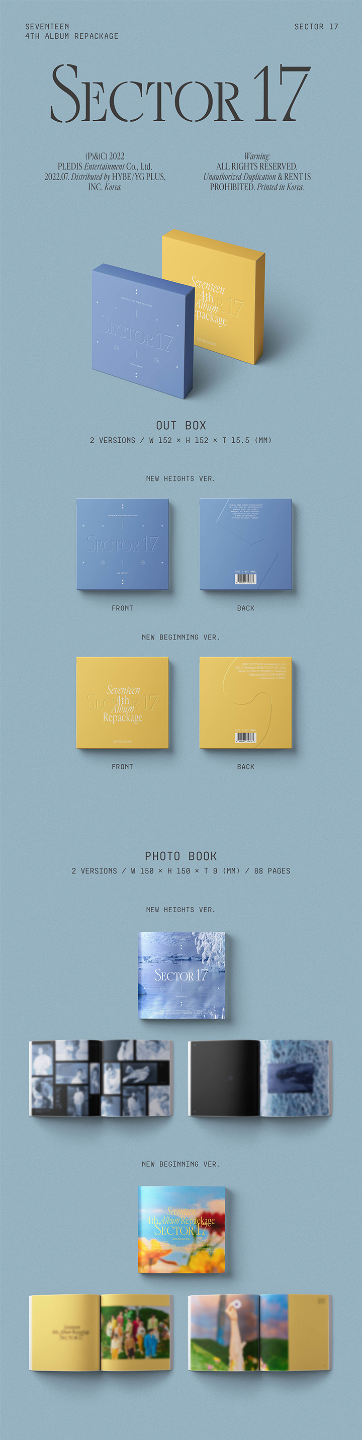 [ALBUM] Seventeen Album sets Unsealed