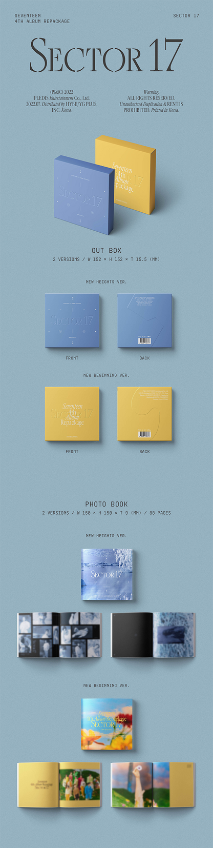 [ALBUM] Seventeen Album sets Unsealed