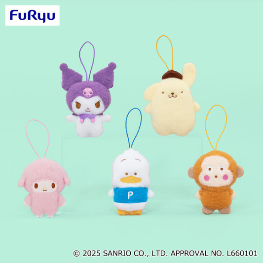 [SANRIO] Sanrio Characters Fluffy Patch Collection Mascot ②