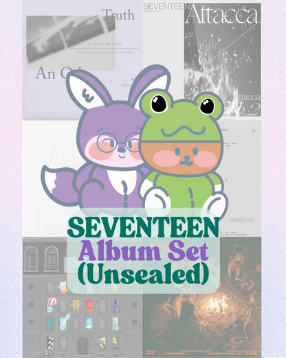 [ALBUM] Seventeen Album sets Unsealed