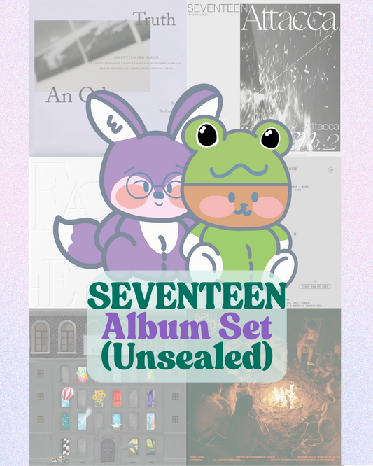 [ALBUM] Seventeen Album sets Unsealed