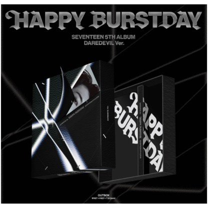 [ALBUM] SEVENTEEN 5th Album ‘HAPPY BURSTDAY’ DAREDEVIL Ver - Unsealed Album