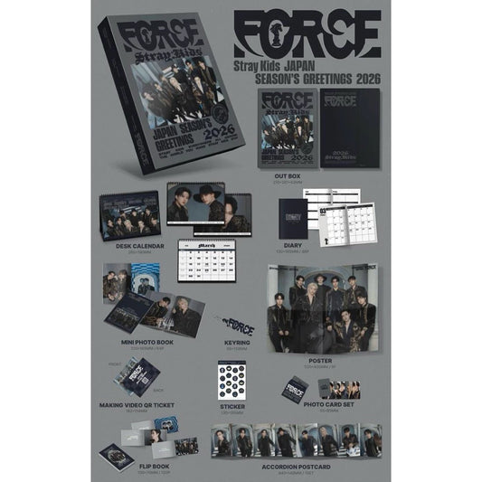 [Season's Greetings] 『Stray Kids JAPAN SEASON’S GREETINGS 2026 “FORCE”』