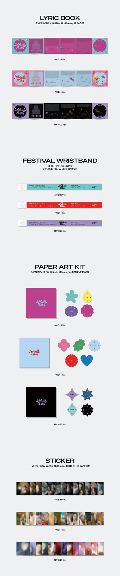 [ALBUM] Seventeen Album Brand New Sealed