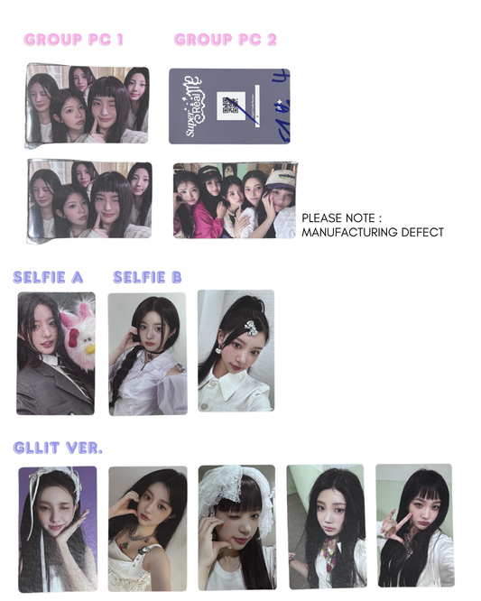 [PHOTOCARD] ILLIT SUPER REAL ME GLLIT ALBUM PC