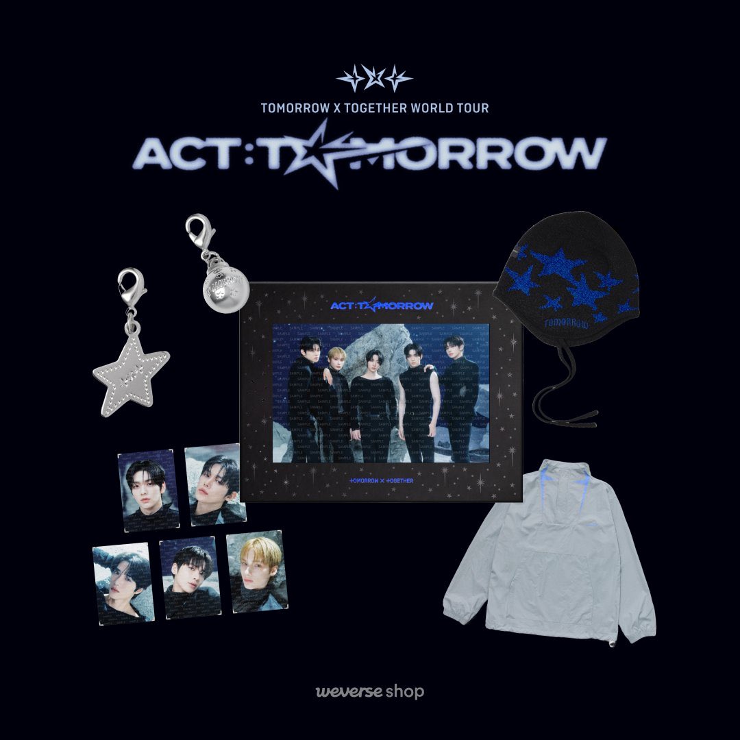 [MERCH] TXT TOMORROW X TOGETHER WORLD TOUR <ACT : TOMORROW> Official MD