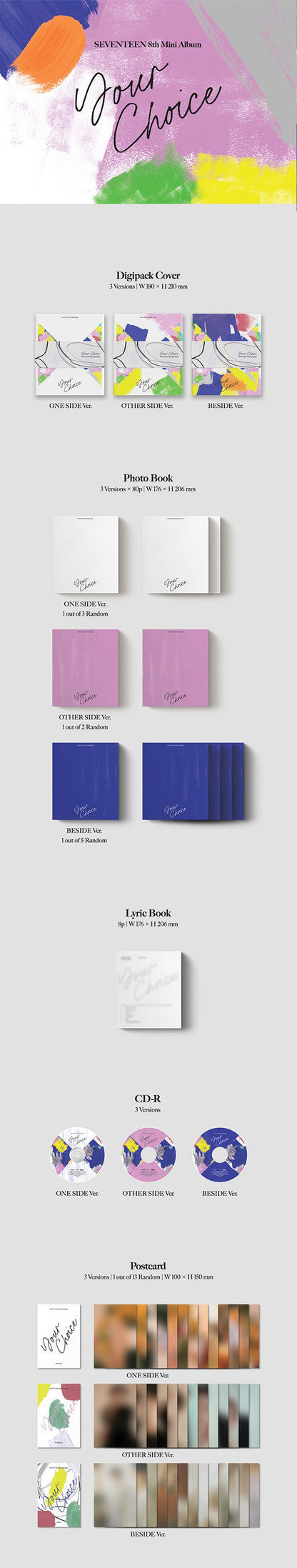 [ALBUM] Seventeen Album sets Unsealed