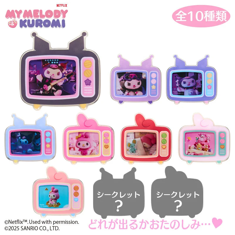 [MERCH] Sanrio MY MELODY & KUROMI Layered TV Magnets